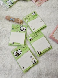 Cute Panda Sticky Note Pad