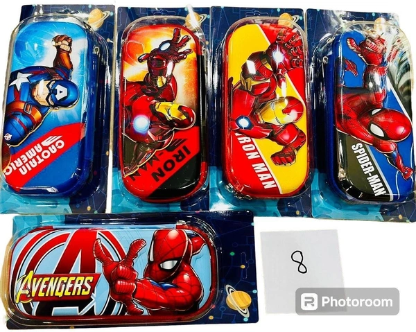 Blister Pen-Pencil Box Marvels Case With With 3d Animation Printed 