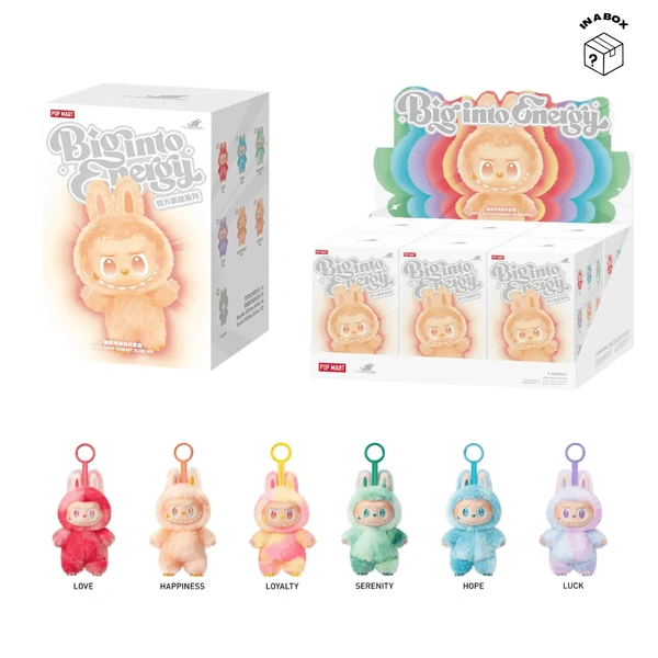 Labubu - The Monsters - v3 Big Into Energy- by Pop Mart 100% Authentic !!