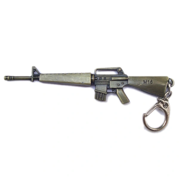 Unique pubg AWM Machine Gun with Shotgun Keychain