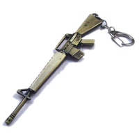 Unique pubg AWM Machine Gun with Shotgun Keychain