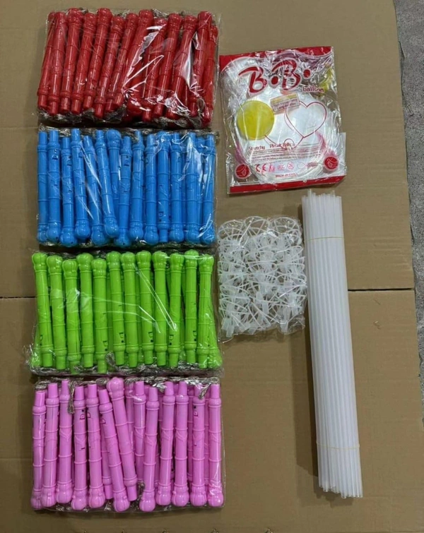 White 3 cell light baloon Neon Balloons Glow In The Dark,Helium Balloons Sets For Party,Birthday,Wedding,Decoration