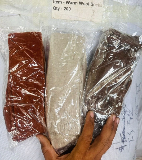 Women Knit Thigh-High Over the Knee Socks Winter Warm Long Pile Wool Stockings