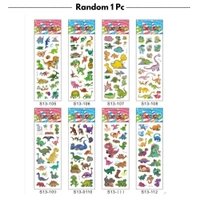 Kids Toys 3D Movie Stickers Puffy Funny Stickers Self Adhesive Stickers