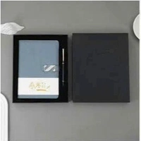 25005 Notebook/Diary with Quote/Name and Customized Branded BALL Pen