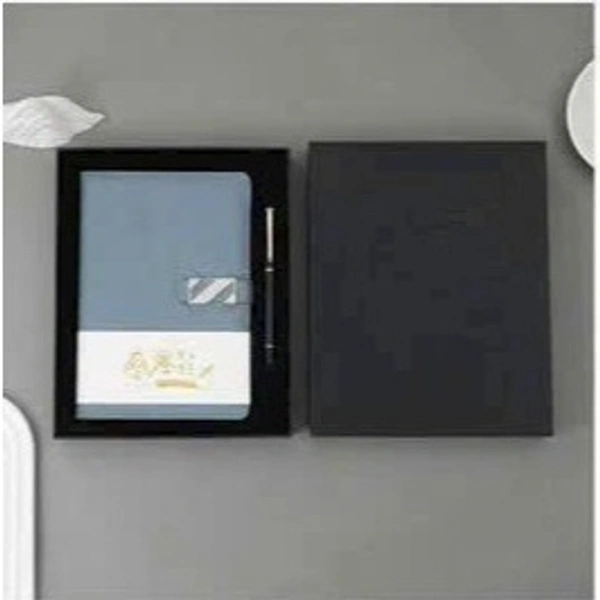 25005 Notebook/Diary with Quote/Name and Customized Branded BALL Pen