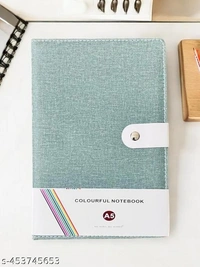 A5 size 15 cm dairy | Rulled paper with date and memo | 100gsm white paper