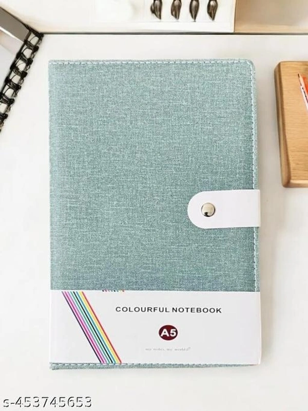 A5 size 15 cm dairy | Rulled paper with date and memo | 100gsm white paper