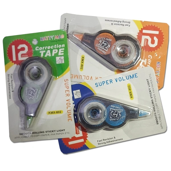 Correction Roller Tape Dryline Whitener Tape 5 mm - 12M