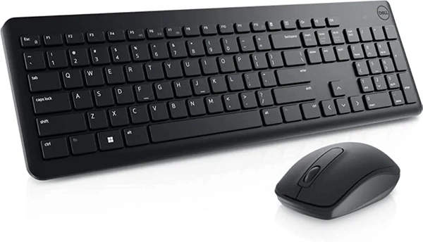 Dell USB Wireless Keyboard and Mouse Set- KM3322W, Anti-Fade & Spill-Resistant Keys