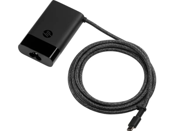 HP USB-C 65W Laptop Charger, 65W, Type-C USB, AC Adapter (671R2AA)