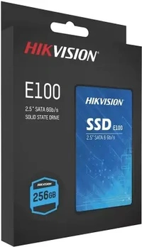HIKVISION E100 256 GB Desktop, Laptop, All in One PC's, Surveillance Systems Internal Solid State Drive (SSD) (HS-SSD-E100) (Interface: SATA, Form Factor: 2.5 Inch)