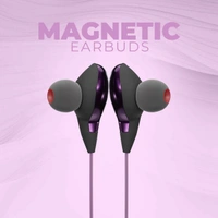 Rainbow Series Purple CL-50 Wireless Neckband - Purple