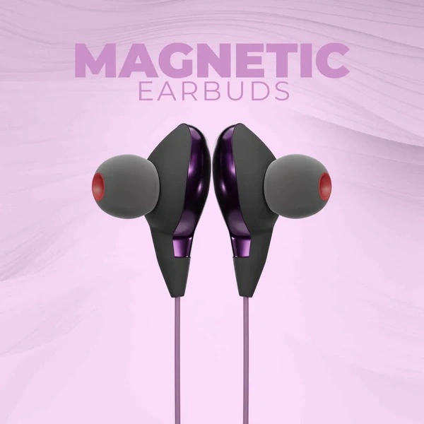 Rainbow Series Purple CL-50 Wireless Neckband - Purple