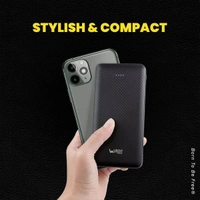 PB-X88 Master Choice 10000mAh Power Bank - Black