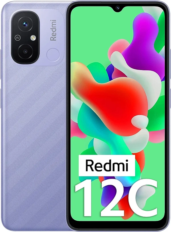 Redmi 12C - Lavender Purple, 6GB+128GB