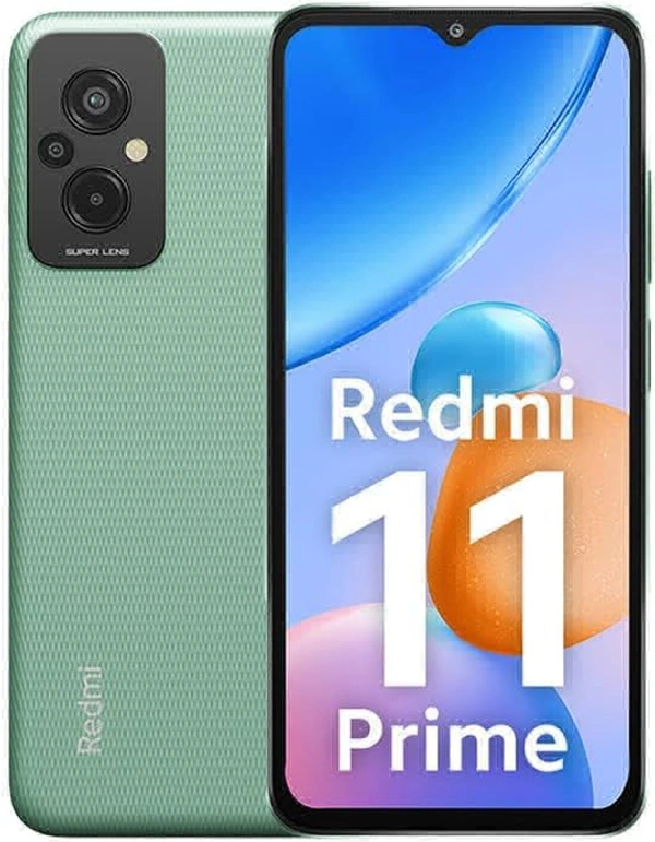 Redmi 11prime - Playful Green, 6GB+128GB