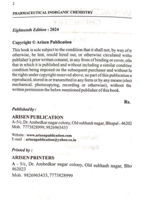 PHARMACEUTICAL INORGANIC CHEMISTRY - B.PHARMACY 1st SEM