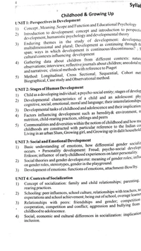 B.ED 1st SEM -CHILDHOOD & GROWING UP (बाल्यावस्था एवं विकास) - EXAM NOTES-B.ED 1ST SEM