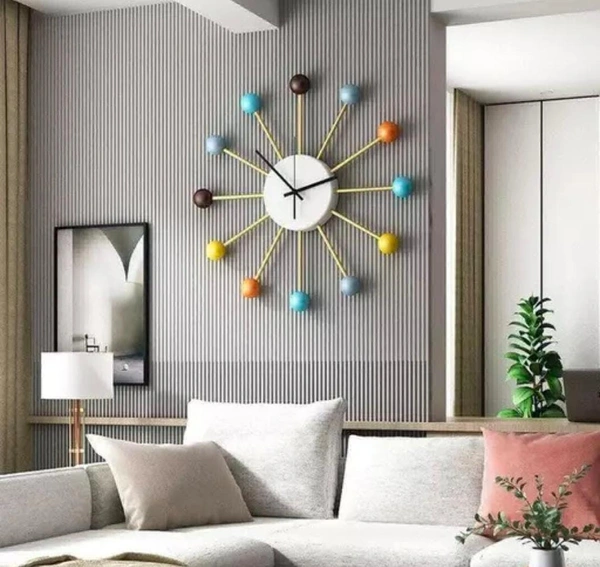 Wall Clock Metal SN01