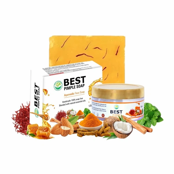 Best Pimple Soap 125g + Best Fairness Cream 50g | Skin Care Set