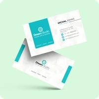 Gloss Coated Visiting Card - Multi Color