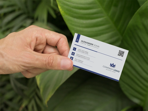 Gloss Coated Visiting Card - Multi Color