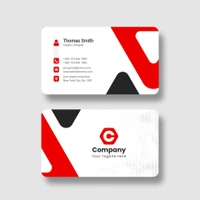 Gloss Coated Visiting Card - Multi Color