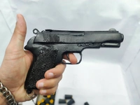 BLACK METAL 9 MM FULL METAL BLACk SOUND CORK  BRETTA STYLE  - Mine Shaft