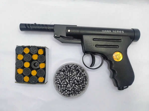 HAWK POWERFUL FULL METAL Toy - Black