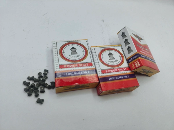 Power Shot 0.177 Power Shot Pallets 300 Pc Metal - Gray, 4