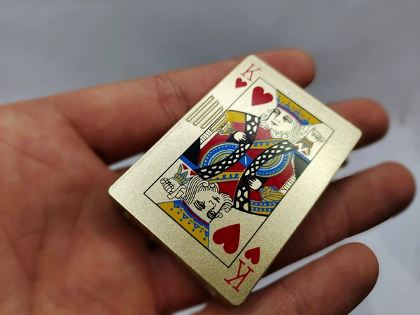 CARDS LIGHTER WITH INFRARED LIGHT - Gray, 5 Inches