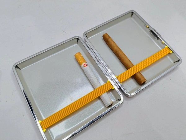 CIGGARTE CASE CAPACITY 20+ PC - Black, 6 Inch