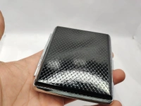 CIGGARTE CASE CAPACITY 20+ PC - Black, 6 Inch