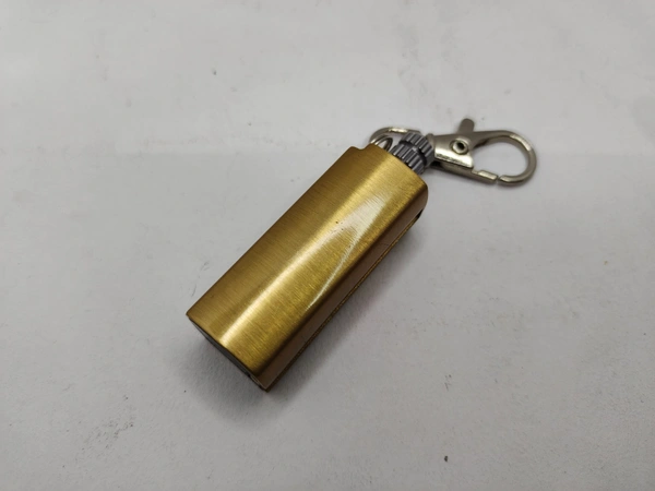 THREAD LIGHTER SMALL SIZE KEY CHAIN TYPE - Gold, 3 Inches
