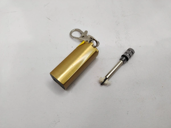 THREAD LIGHTER SMALL SIZE KEY CHAIN TYPE - Gold, 3 Inches