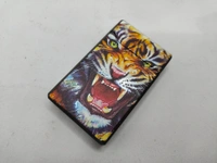 TIGER DOBULE JETT LIGHTER  - Brown, 3 Inches