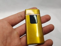 USB CHARGABLE LIGHTER FOR CIGGARTE  - Gold, 4 Inches