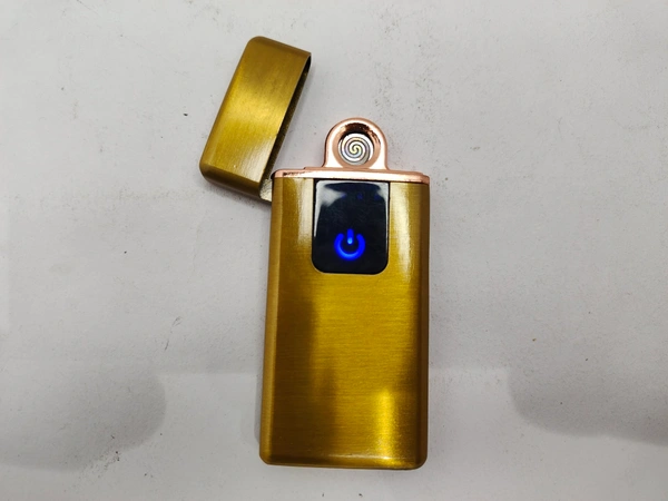 USB CHARGABLE LIGHTER FOR CIGGARTE  - Gold, 4 Inches