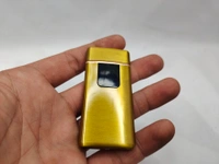 USB CHARGABLE LIGHTER FOR CIGGARTE  - Gold, 4 Inches