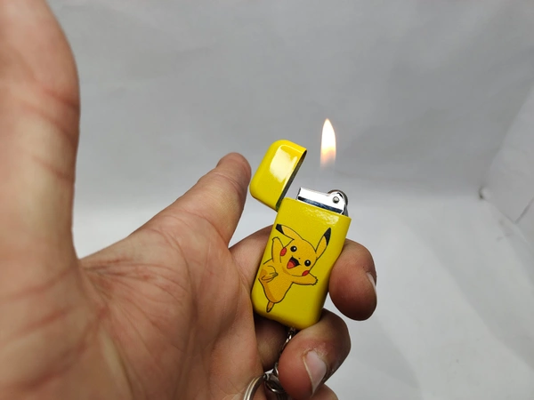 CUTE PEECACHU LIGHTER 2 INCH SIZE KEY CHAIN - Bright Sun, 2 Inches