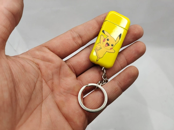 CUTE PEECACHU LIGHTER 2 INCH SIZE KEY CHAIN - Bright Sun, 2 Inches