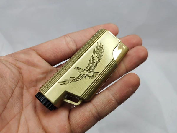 BRASS EAGLE 🦅 LIGHTER JET  - Gold, 4 Inch