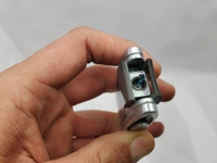 HEAVY METAL AUTOMATIC LIGHTER JET - Gray, 4 Inch