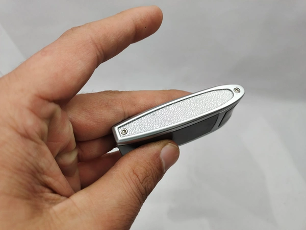 HEAVY METAL AUTOMATIC LIGHTER JET - Gray, 4 Inch