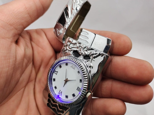 LIGHTER WATCH JET FULL METAL LED