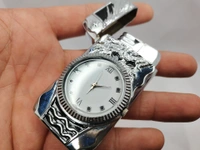 LIGHTER WATCH JET FULL METAL LED