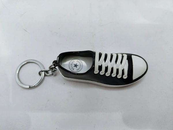 BEST SHOES KEY CHAIN SLIDING FUNCTION  - Black, 3 Inch