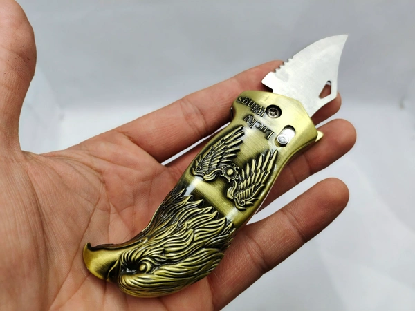 EAGLE TOY AUTOMATIC FUNCTIONS  - Buddha Gold, 6 Inch