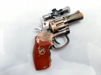 FULL METAL TOY WITH LAZOR LIGHT - Raw Sienna, 5 Inch